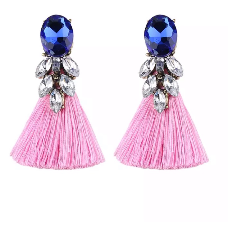Tassel & Glam Handmade Statement Earrings